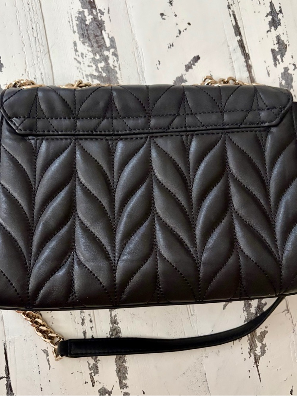 Kate Spade Natalia Quilted Medium Flap Shoulder Bag - Picture 4 of 5